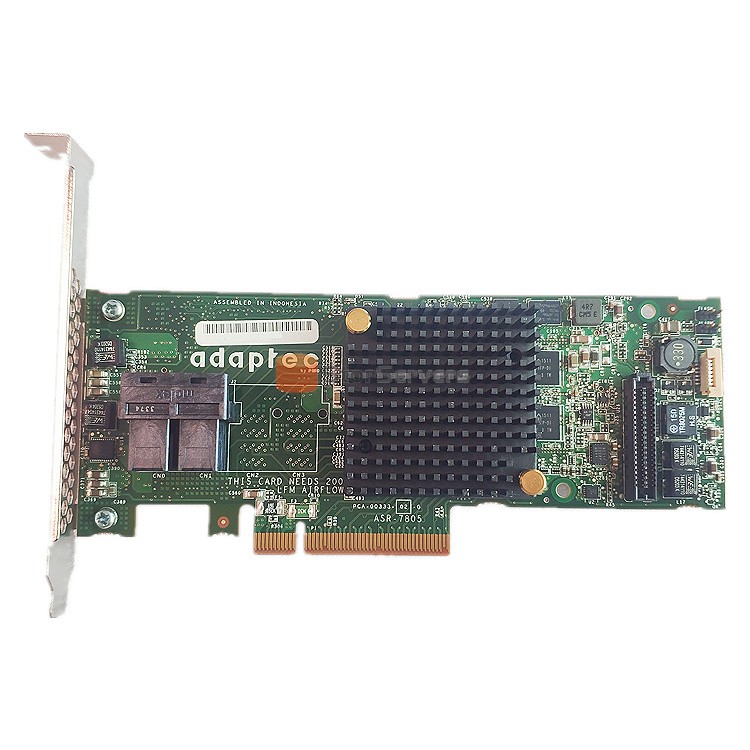 Adaptec RAID 7805 ASR7805 6 Gbit/s SAS/SATA MD2 – Low Profile für Server