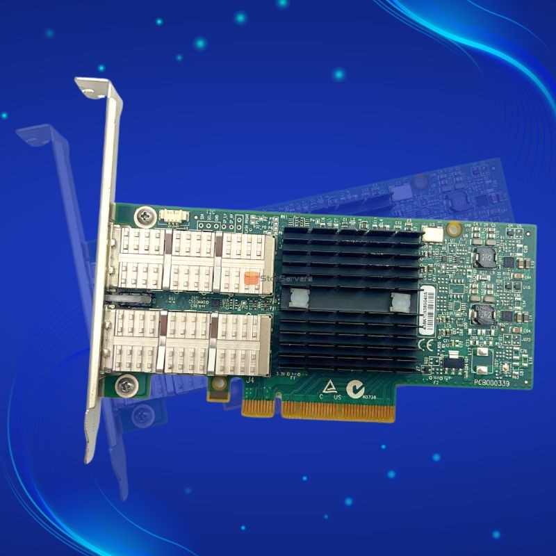 Netzwerkkarte MCX354A-FCBT PCIe 3.0 x8 2-Port Eth40G/IB56G Ethernet-Server-Adapter