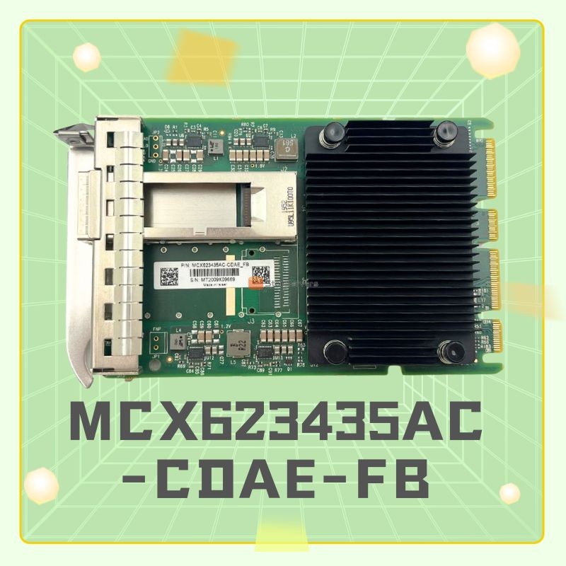 Netzwerkadapter MCX623435AC-CDAE-FB OCP3.0 100G QSFP56 Auf Lager