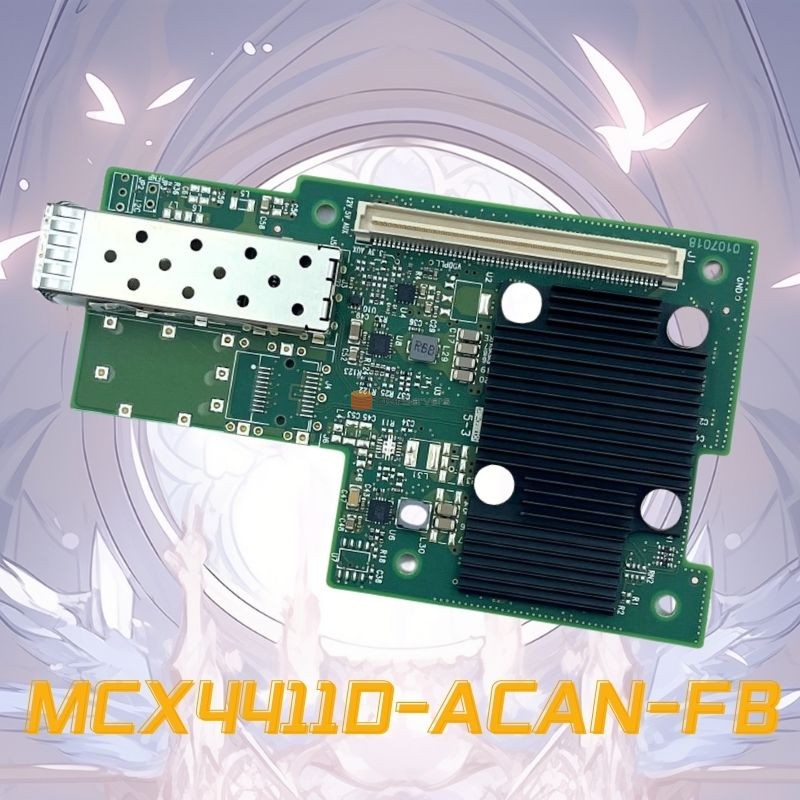 Netzwerkadapterkarte MCX4411D-ACAN-FB OCP 2.0 PCIe 3.0 x8 1-Port 25G SFP28 Auf Lager