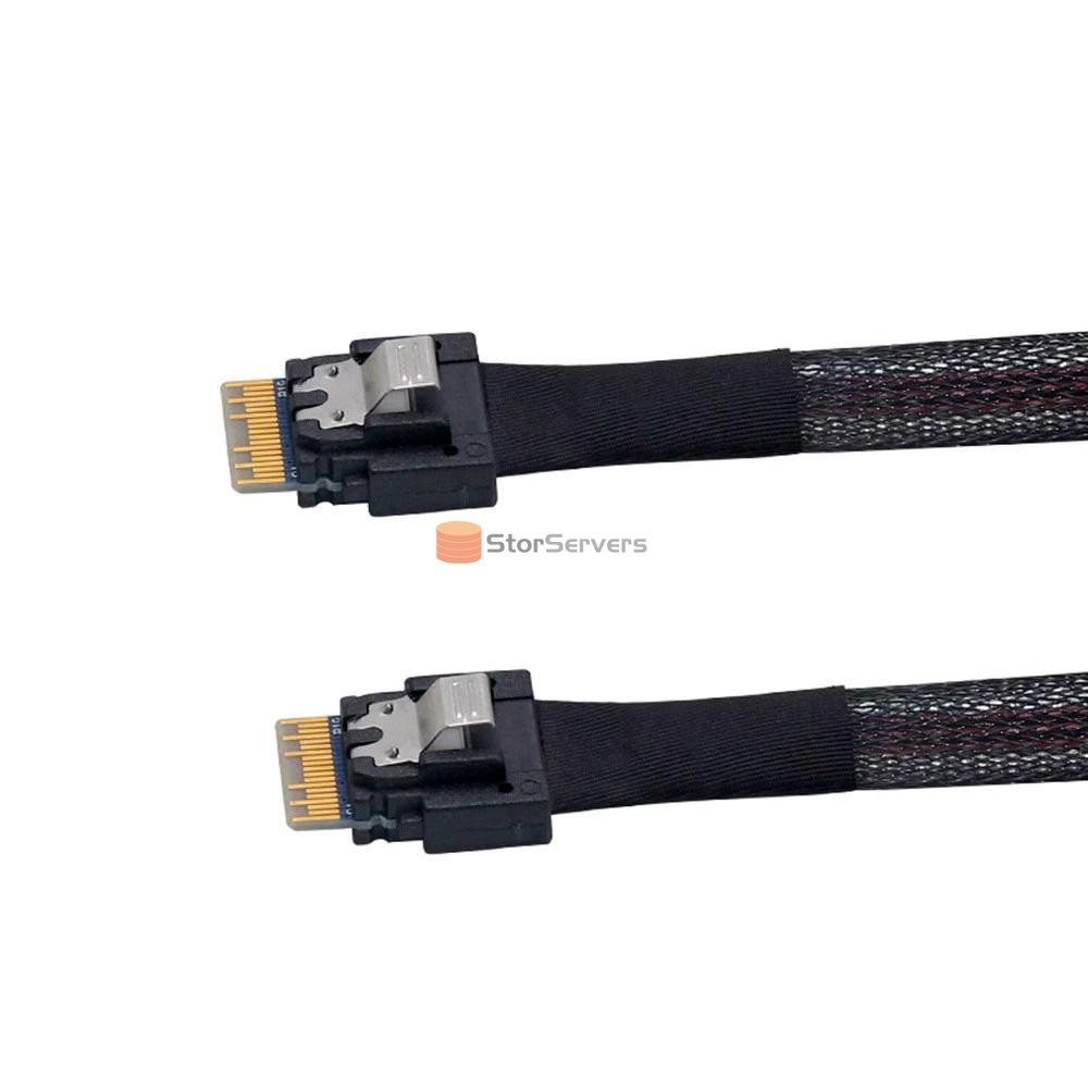 Straight-through cable SFF 8654 8X to 8654 8X